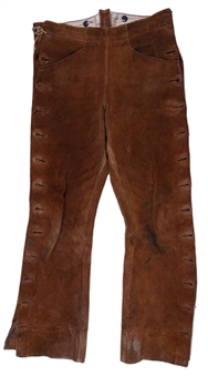 A Martinez Pants from "The Cowboys" 1972 Movie - Possible Match to John Wayne Death Scene